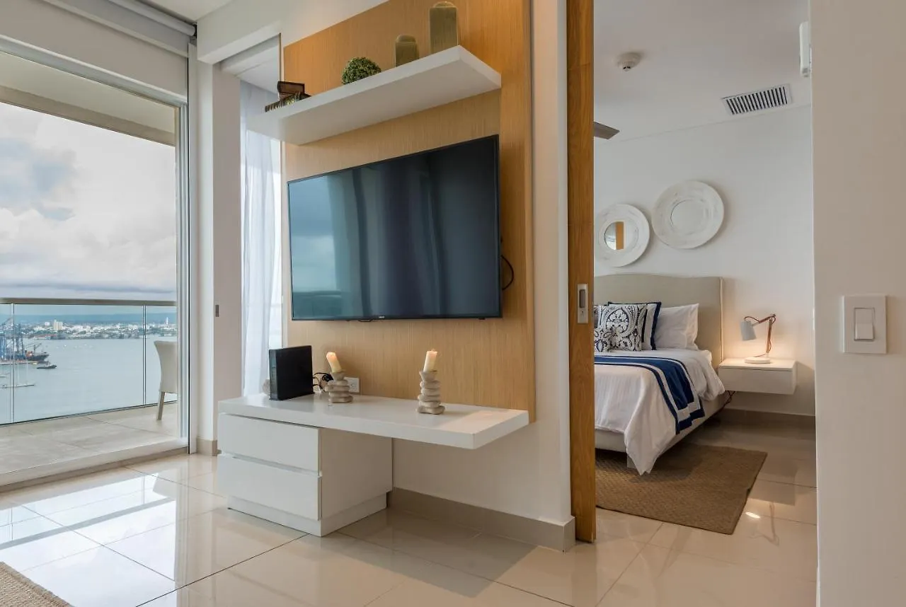 Classy 1 Bedroom Pool, Gym Near Downtown Cartagena By Huespedia 0*,